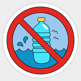 Say NO to Plastic Sticker